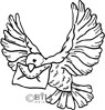 Bildmålarna: Dove - stamp