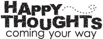 Daisy Bucket - Happy thoughts Clear Stamp