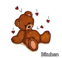 Bildmålarna - Bear Hearts - Stamp