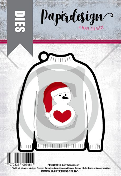 Papirdesign - Dies - Øgly julegenser