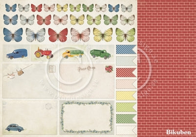 Pion Design - Play Time - Cut out Sheet 12x12"