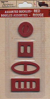 Assorted Buckles RED