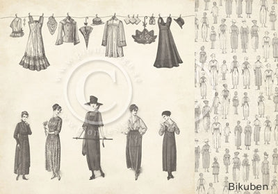 Pion Design - Alma's Sewing Room - Ladies Wardrobe 12x12"