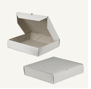 Naked Pizza Box : Square