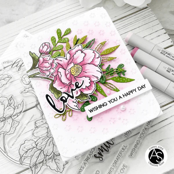 Alex Syberia Designs - Clear stamps - Spring Garden