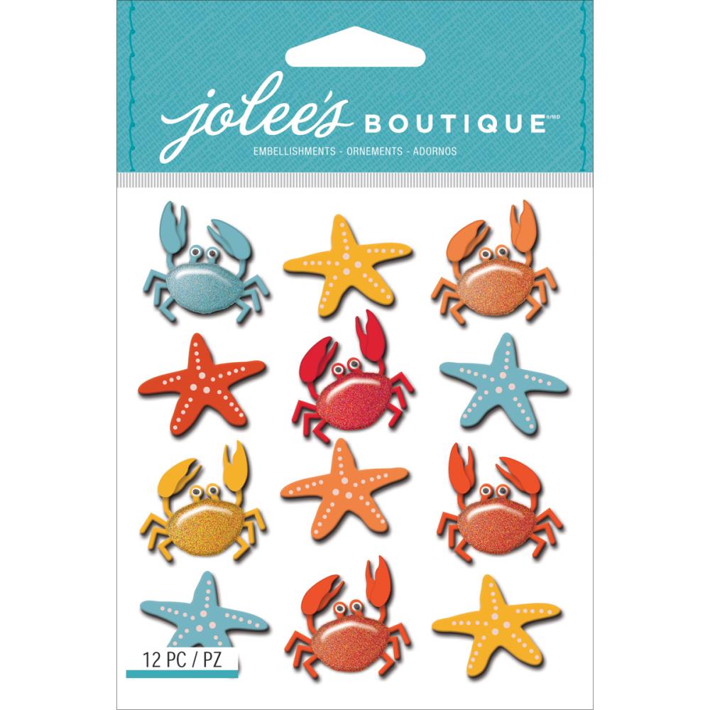 Jolee's - 3D Stickers - Crab and Starfish