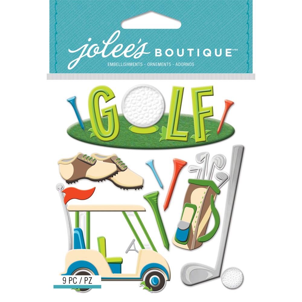 Jolee's - 3D Stickers - Golf