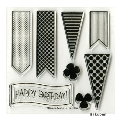 Sizzix - Stamp & Die-cut - Banners #2