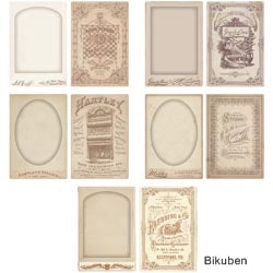 Tim Holtz - Ideaology - Cabinet Cards 