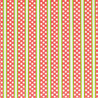 DCWV: Nursery Girl - Pink Dot Stripe Paper    12 x 12"