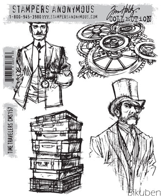 Tim Holtz Collection - Time Travelers - Stamp
