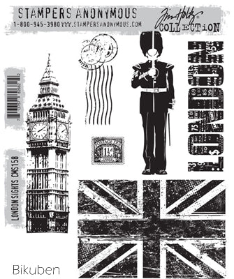 Tim Holtz Collection - London Sights - Stamp