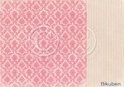 Pion Design - Vintage Garden - Pink Ornament 12x12"