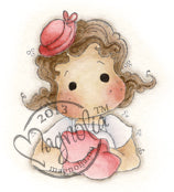 Magnolia - Special Moments - Tilda with Little Hat - Stamp