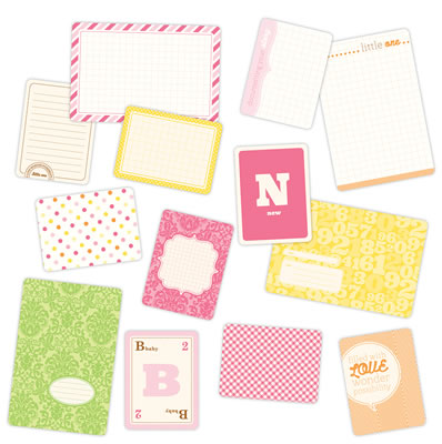 American Crafts - Project Life - Baby Mini Kit - For Her 