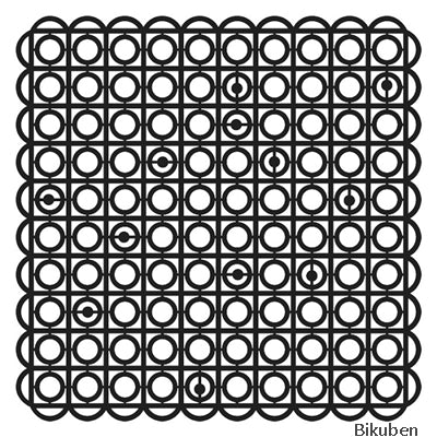 The Crafters Workshop - Stencil - Cut Circles 6x6"