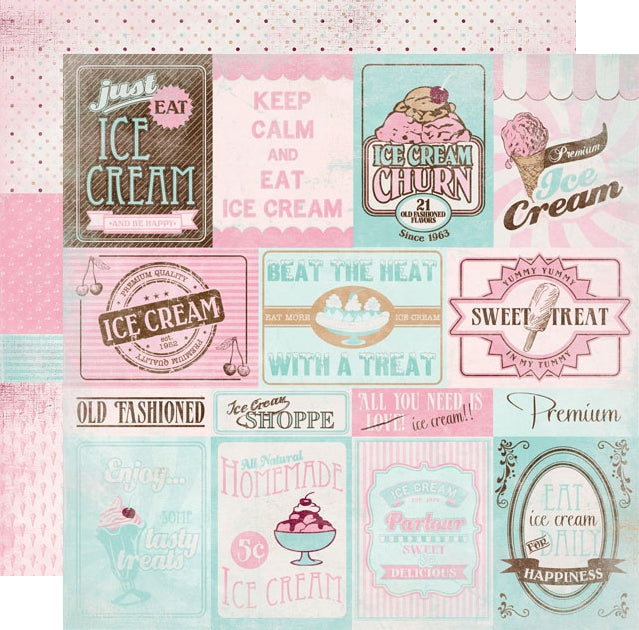 Authentique - Sweetness - Enchancements 12x12"