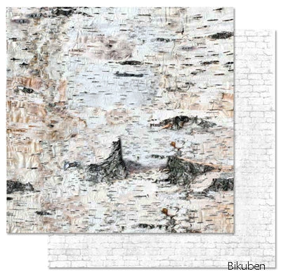 Papirdesign - Julehilsen - Bark 12x12"