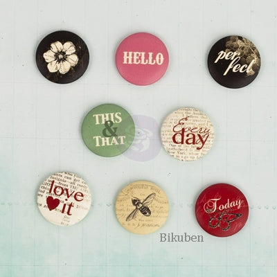 Prima - Everyday Vintage - Flair Buttons 