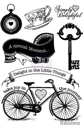 Prima - Delight - Cling Stamp