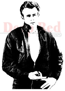Deep Red Stamps - James Dean - Cling Stamps