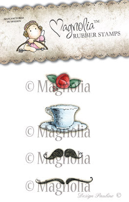 Magnolia - Little London - Afternoon Tea Rose Kit - Stamps