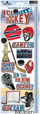 Paperhouse - Cardstock Stickers - Ice Hockey 2