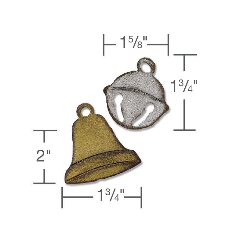 Tim Holtz Alterations - Movers & Shapers - Mini Jingle Bell & Christmas Bell