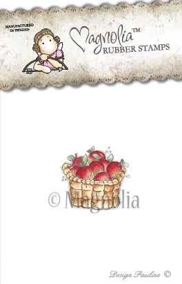 Magnolia:  Winter Wonderland - Cozy Christmas Applebasket - Stamp