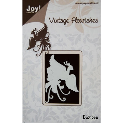 Joy! Craft Dies -  Vintage Flourishes - Peacock 1