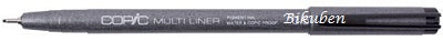 Copic Multiliner - 0.05 - sort
