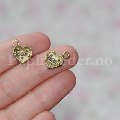 Charms - Cookie - Brass