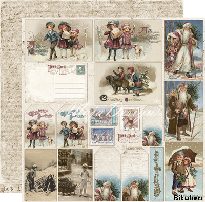 Maja Design - Vintage Frost Basics - Christmas Die-cuts  12x12" 