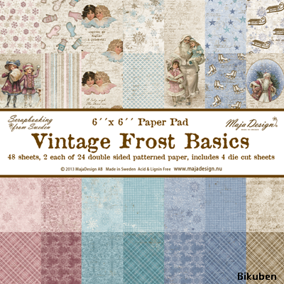 Maja Design - Vintage Frost Basics - 6 x 6" Paper Pad