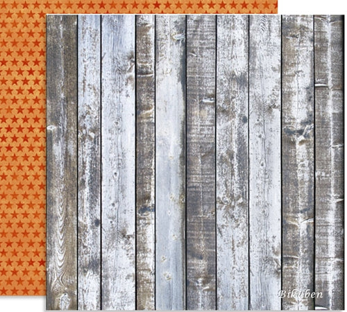 Papirdesign: Forventning - Trevegg      12 x 12"