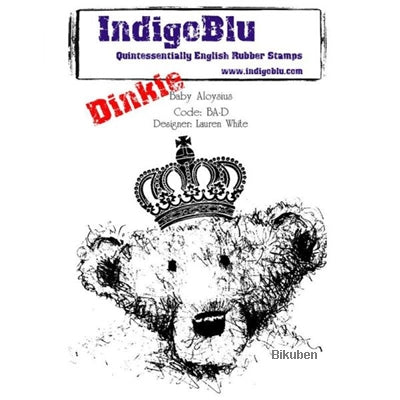 IndigoBlu - Dinkie - Baby Aloysius - Mounted Stamp