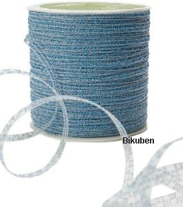 May Arts - Sparkling Ribbon - Light Blue - METERSVIS