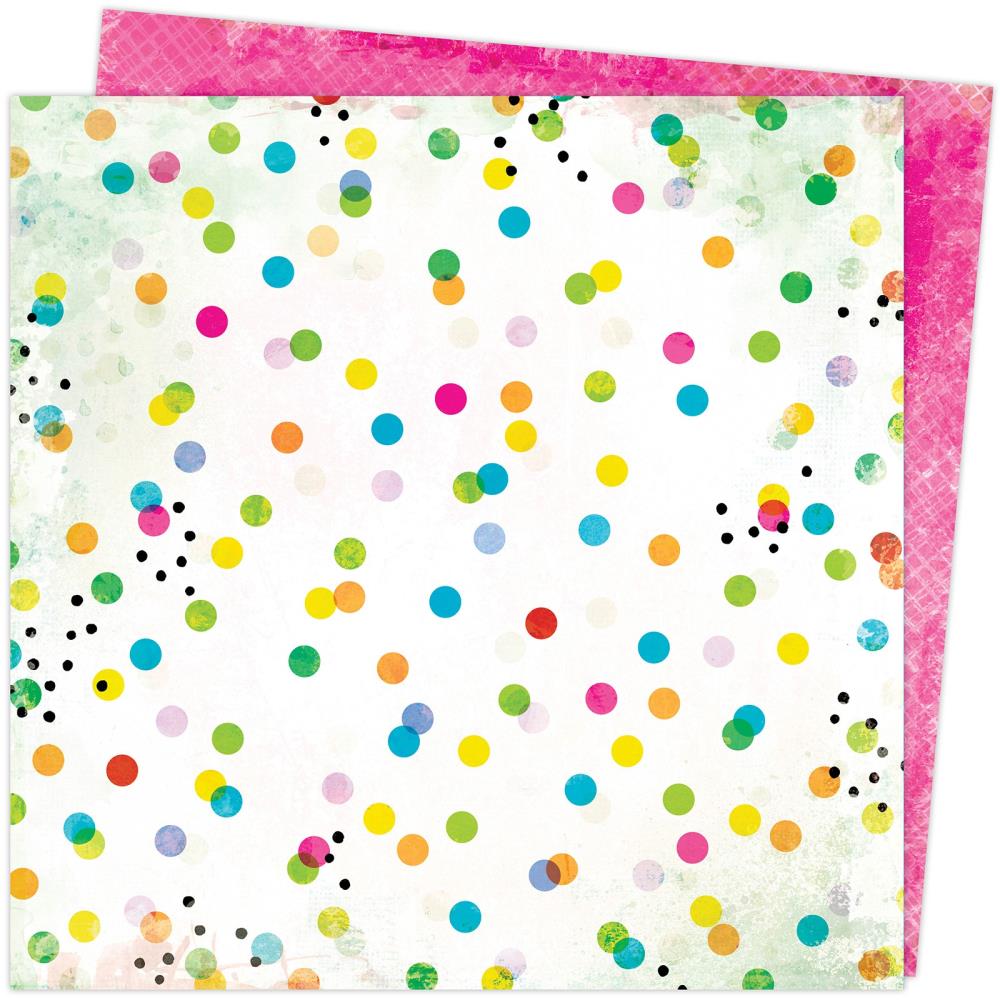 Vicki Boutin - Color Study - Dots and Marks  - 12x12"