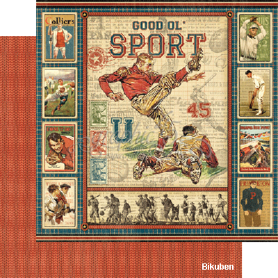 Graphic45 - Good Ol' Sports - Good Ol' Sports 12x12"