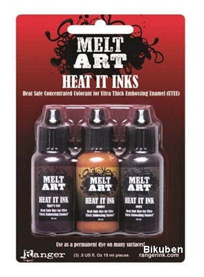 Melt Art - Heat it Inks - Majestic Gems 
