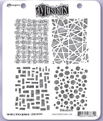 Dylusions - Graphic Backgrounds - Stamps