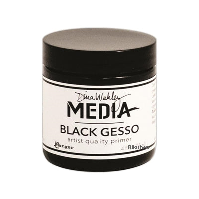 Ranger - Dina Wakley Media Mediums - Black Gesso - Jar 