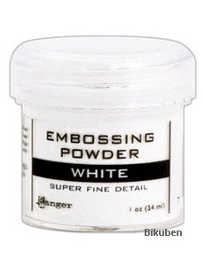 Embossing Pulver - Super Fine Detail - White