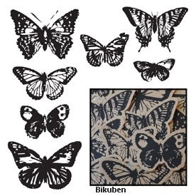 Maya Road - Vintage Butterfly Pieces - Black