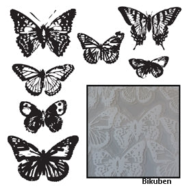 Maya Road - Vintage Butterfly Pieces - White