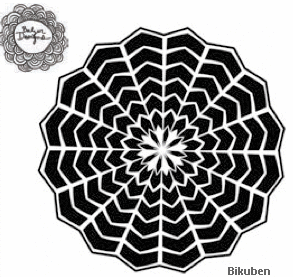 The Crafter's Workshop - Web Doily Template 12x12"