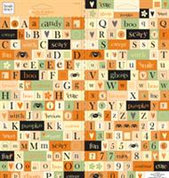Halloween Words & Letter Stickers