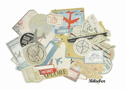 KaiserCraft - Now Boarding - Die-cuts 