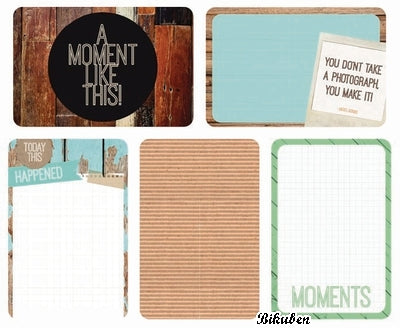 KaiserCraft - Captured Moments - Cards 6x4" - BaseCoat