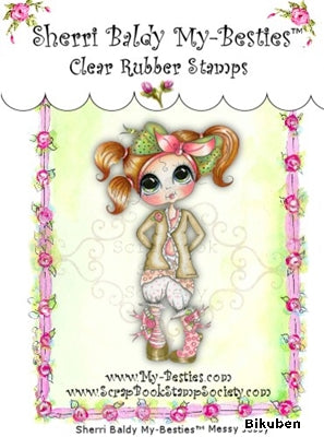 My Besties - Clear Stamp - Messy Bessy Olivia Odd Socks